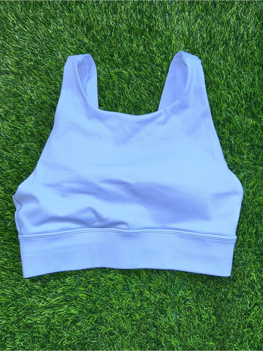 Lavender High-Neck Sports Bra